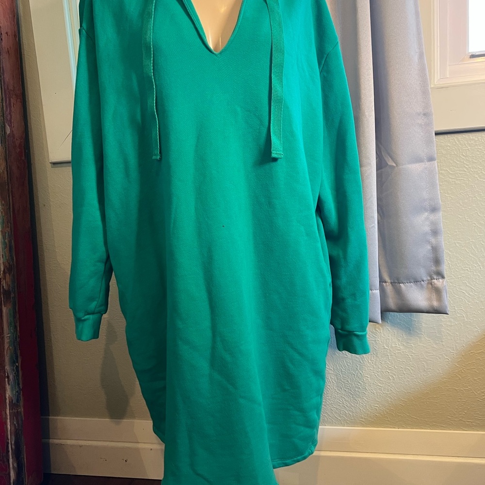 Universal Thread Green Knit Hoodie
